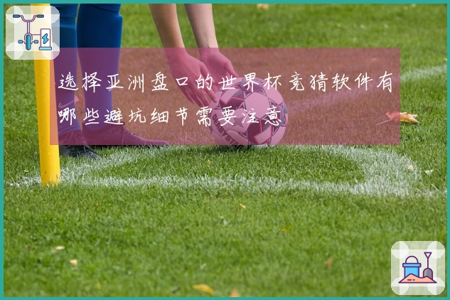 选择亚洲盘口的世界杯竞猜软件有哪些避坑细节需要注意