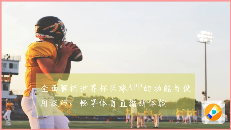 全面解析世界杯买球APP的功能与使用技巧，畅享体育直播新体验