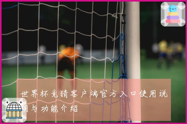 世界杯竞猜客户端官方入口使用说明与功能介绍
