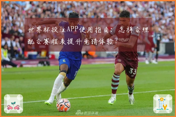 世界杯投注APP使用指南:怎样合理配合赛程表提升竞猜体验?